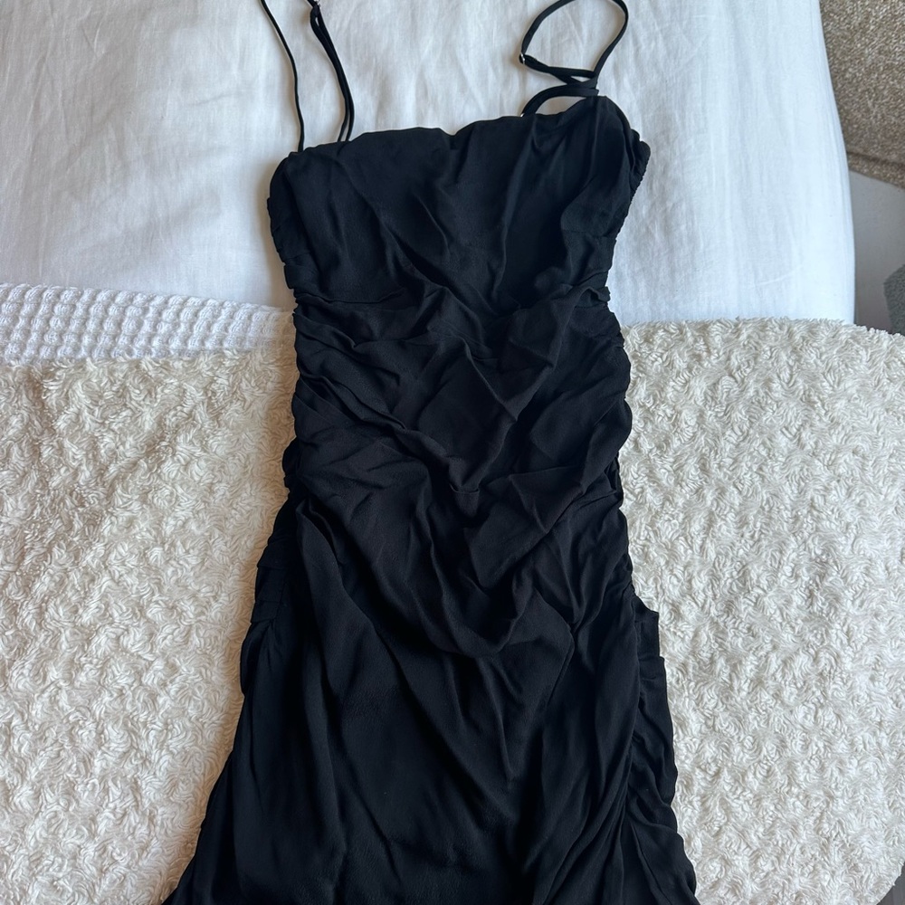 We wore what black dress